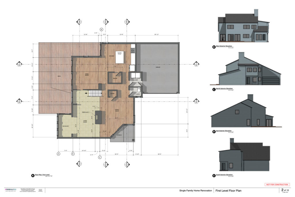 Image of a floor plan drawing